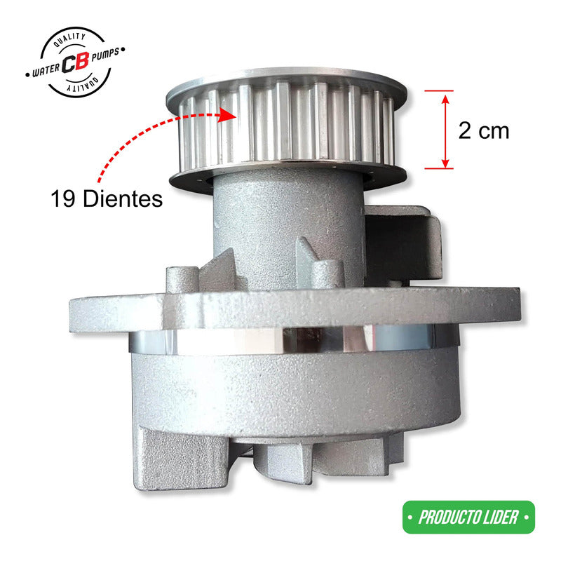 Water Pump Chevrolet Tornado Corsa Meriva 1.8l 2003 2011