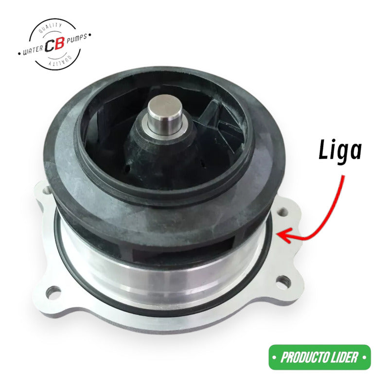 Bomba De Agua Compatible Con Daf Paccar Diesel Serie Cf Y Xf