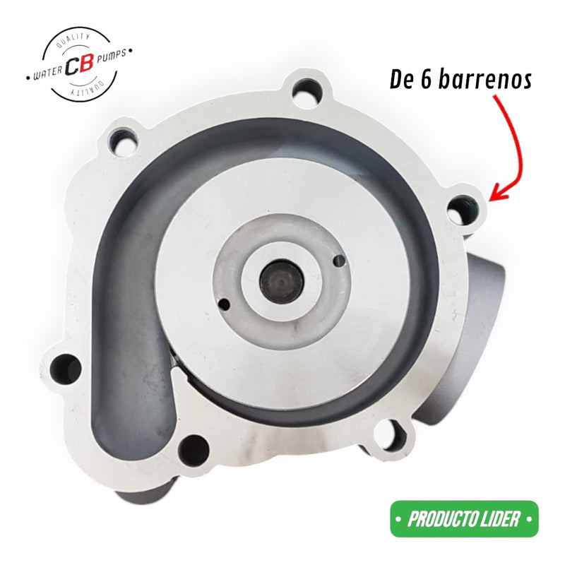 Bomba De Agua Deutz Volvo Bf6m1015 04204095 (de 6 Barrenos)