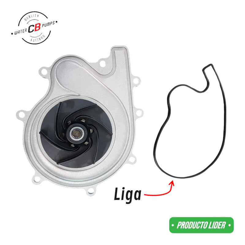Bomba De Agua Jac X250 X350 2.8l L4 2022-2024 Diesel