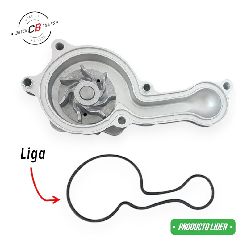 Water Pump Honda Fit L4 1.5l 2006-2008 19200-pwa003