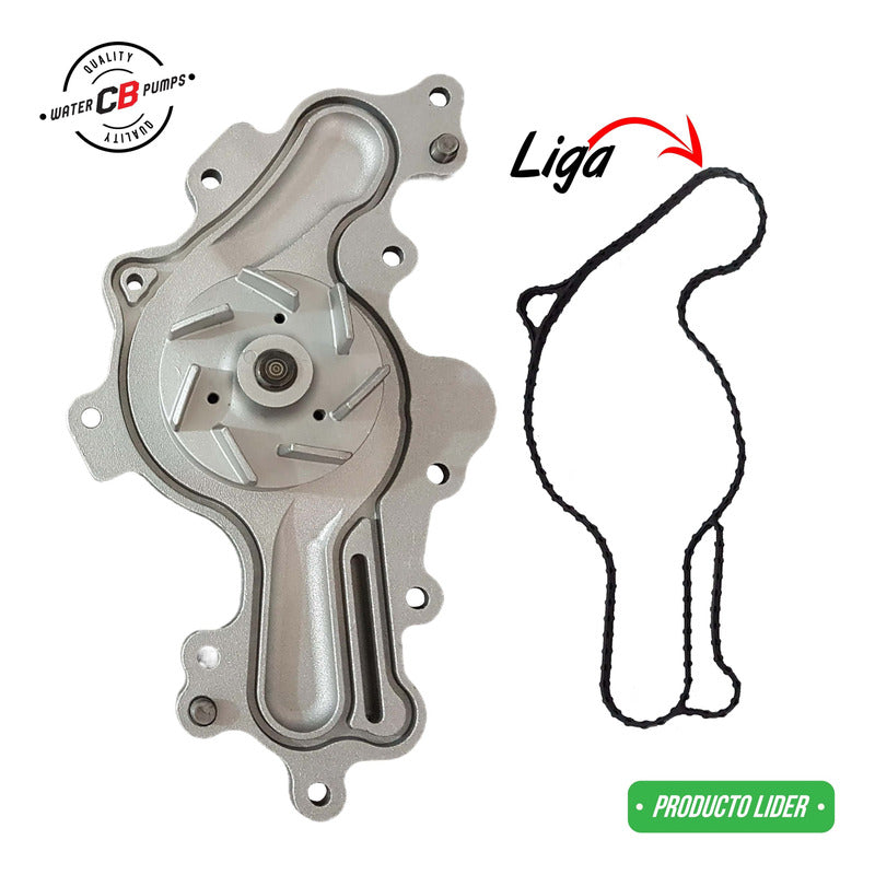 Bomba De Agua Ford Interceptor Edge Mazda 6 Cx9 16-11 V6 3.7 Central de Bombas