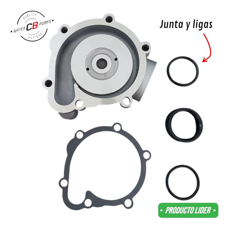 Bomba De Agua Deutz Volvo Bf6m1015 04204095 (de 6 Barrenos)