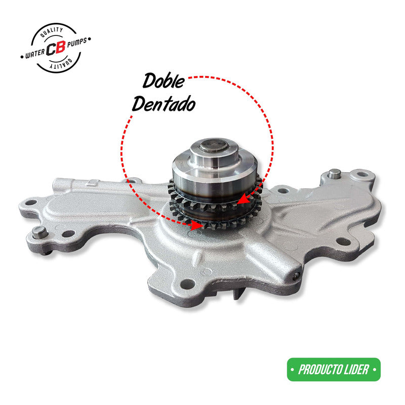 Water Pump Ford Interceptor Edge Mazda 6 Cx9 16-11 V6 3.7