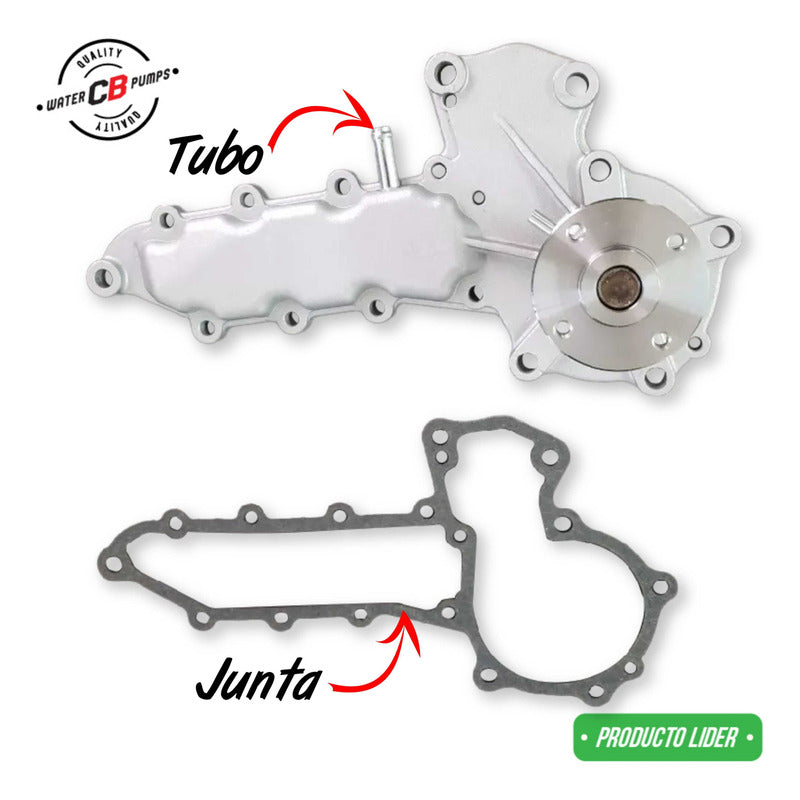 Bomba De Agua Carrier Thermo King Kubota V2003 C/tubo Larga