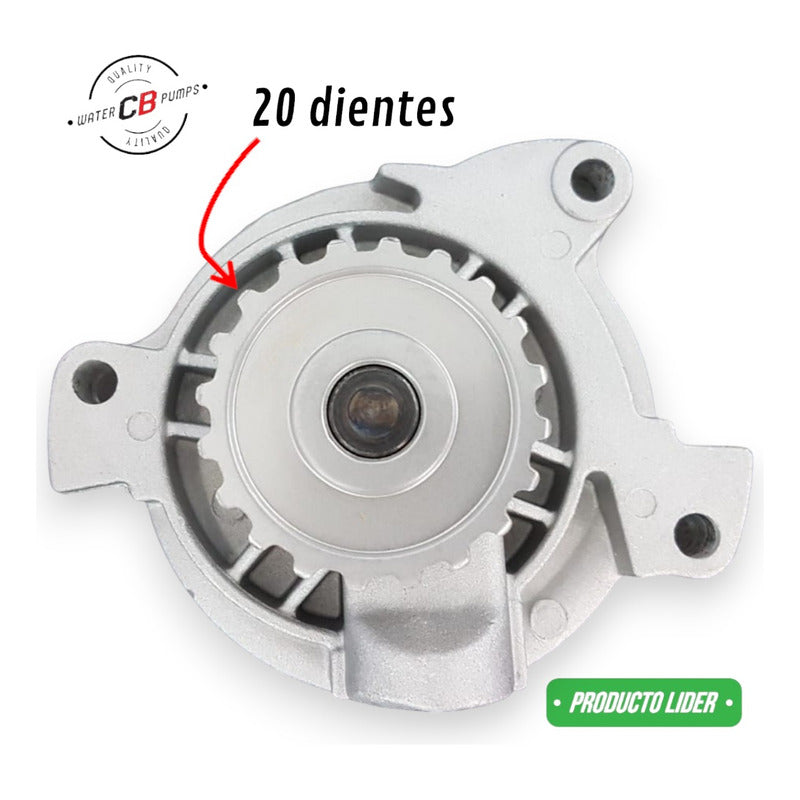 Bomba De Agua Vw Eurovan Crafter Diesel 2.5 Polea 20 Dientes