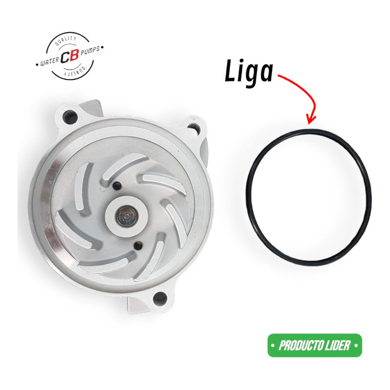 Bomba De Agua Vw Eurovan Crafter Diesel 2.5 Polea 20 Dientes
