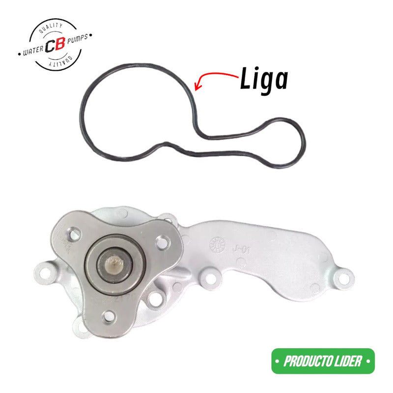 Bomba De Agua Honda Fit 09-13 L4 1.5l Central de Bombas