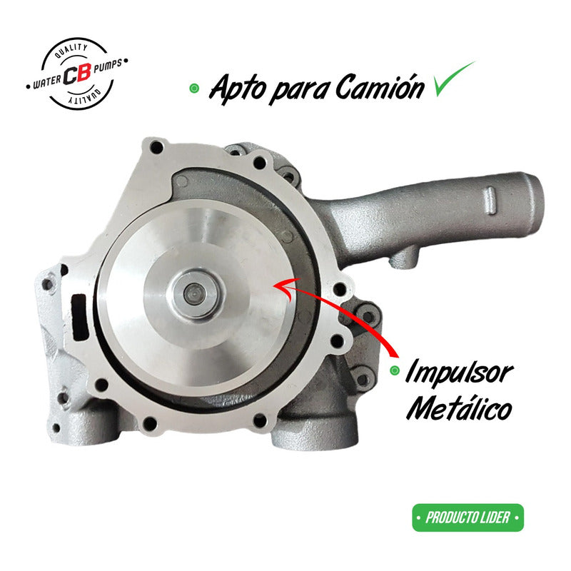 Bomba De Agua Mercedes Benz Diesel Om924 / 926