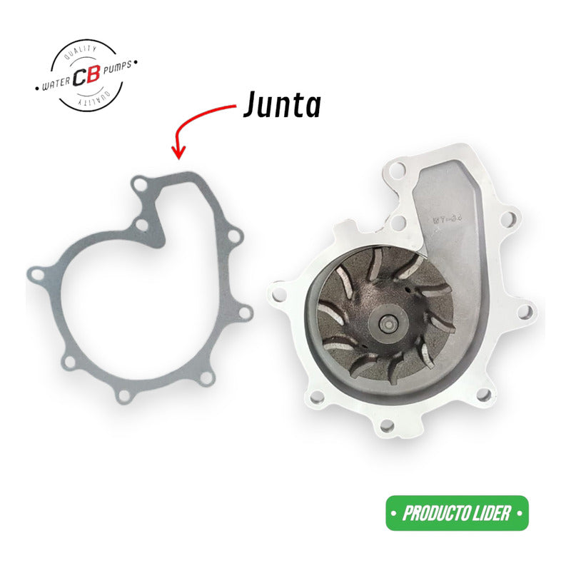 Bomba De Agua Isuzu Elf 400 500 600 5.1l Altura Baja