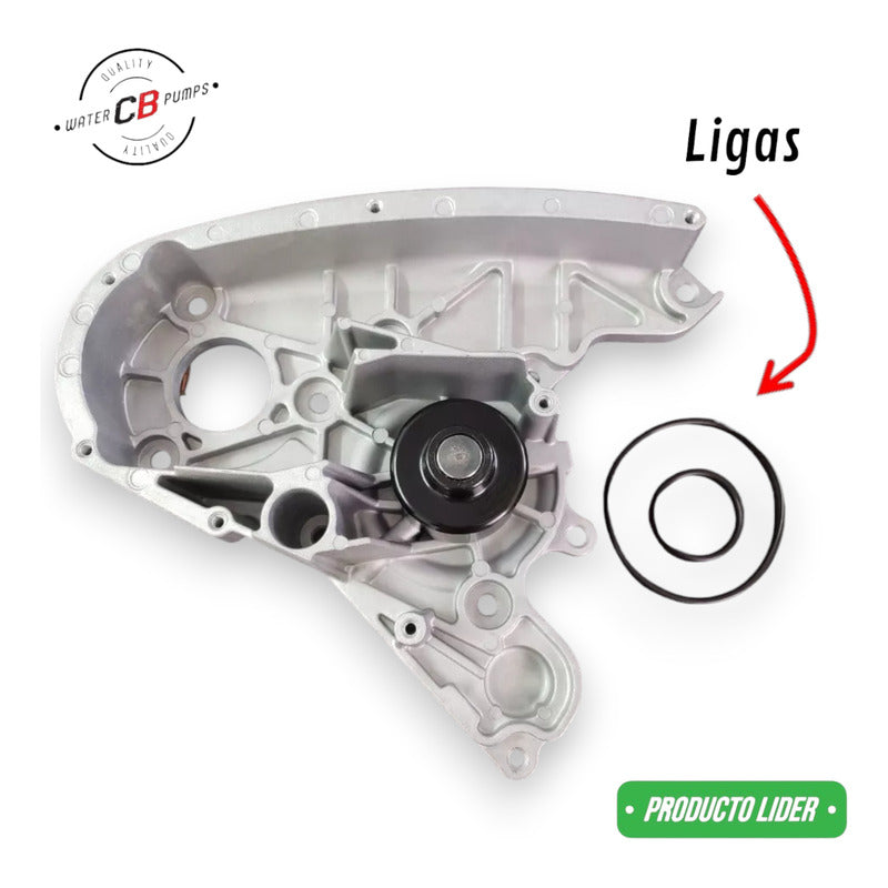 Bomba De Agua Fiat Ducato L4 2.3l 2008 504033770
