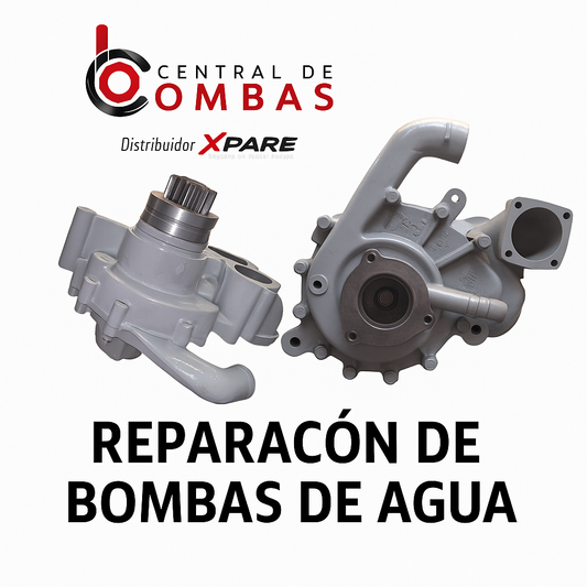 Reparación de Bombas de Agua Industriales, de Servicio Pesado y Alto Flujo