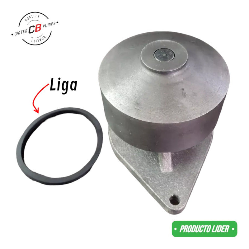Bomba De Agua Cummins Isb 6.7 Paccar Px6 Polea 102mm 4955394