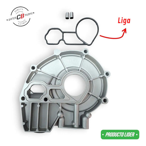 Carcasa Para Bomba De Agua Compatible Scania 1528348 1787121