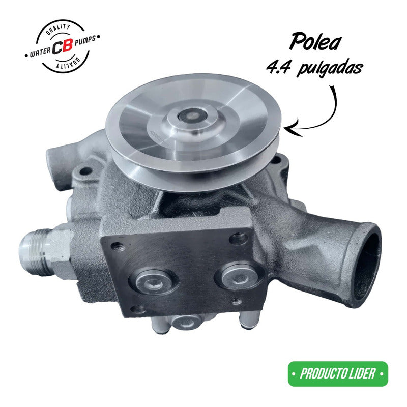 Bomba De Agua Para Caterpillar Cat 3116 3126 Polea De 4.4