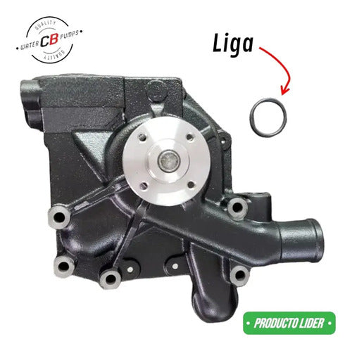 Bomba De Agua Compatible Con Cummins B3.3t Qsb3.3t