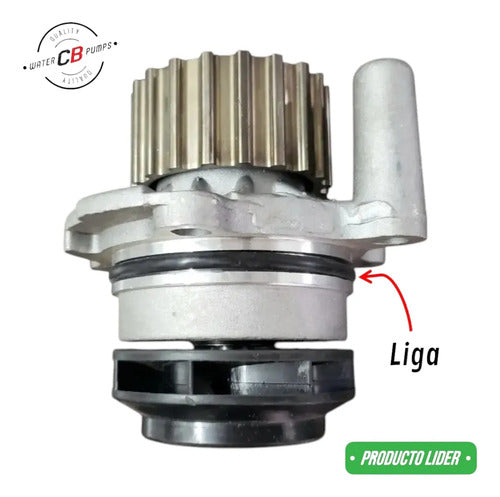 Bomba De Agua Eurovan Jetta Golf Beetle 1.9l 1999-2004 Tdi
