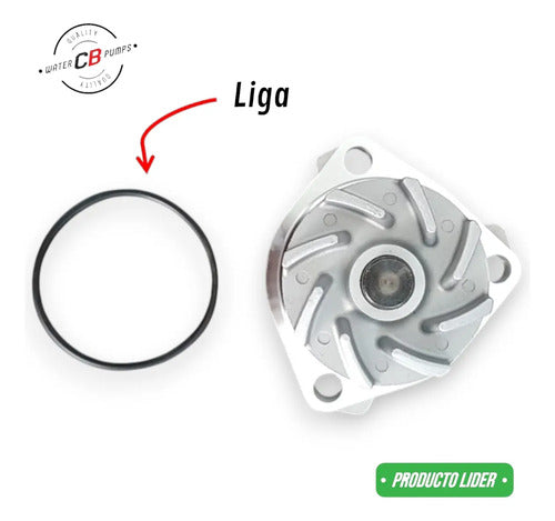 Bomba De Agua Vw Golf Vr6 Jetta Passat Eurovan 2.8 1994-2002