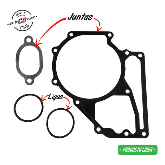 Water Pump Mercedes Benz Om460 Egr Mbe 4000 Freightliner