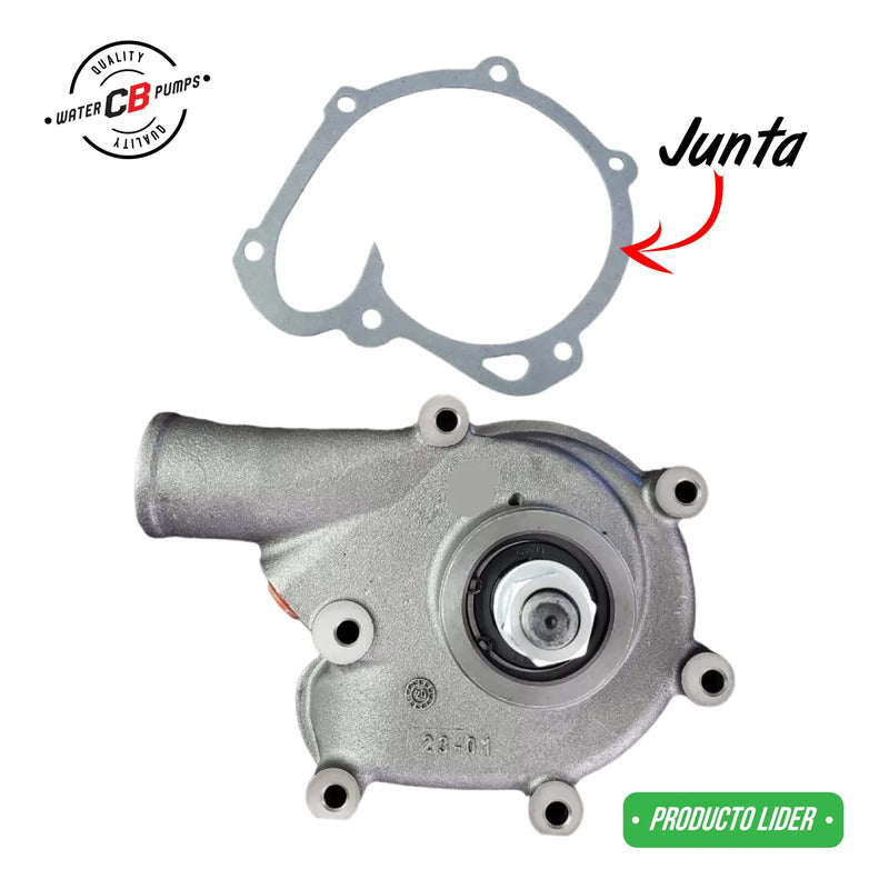 Dina / Perkins Phase II Water Pump (without Pulley)