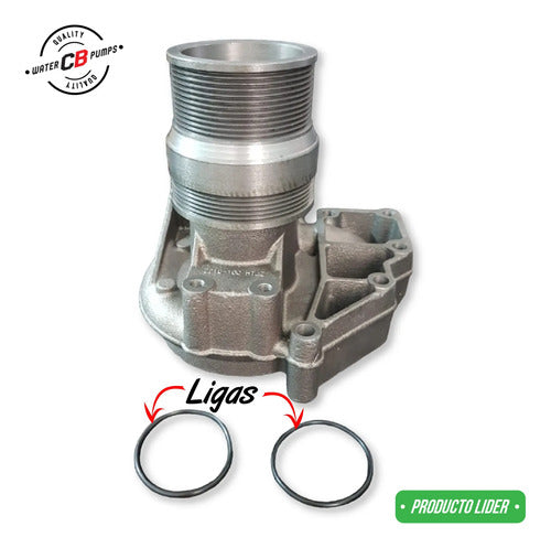 Bomba De Agua Para Cummins Qsx Isx Motor Generacion 4089909