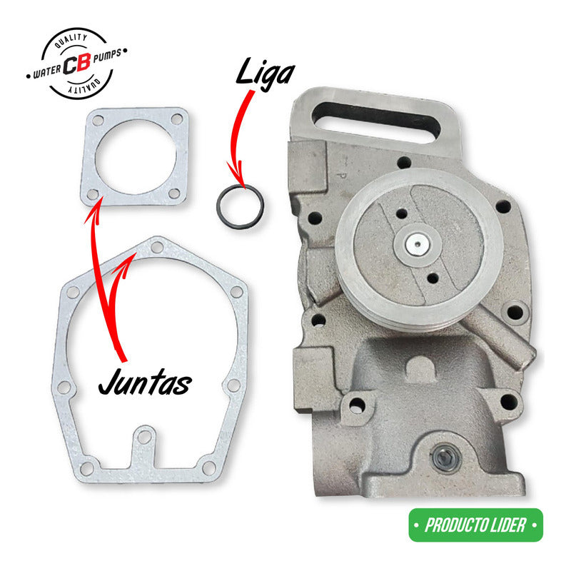 Bomba De Agua Compatible Con Cummins Small Cam