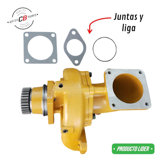 Bomba De Agua Compatible Con Cummins Qsk23 Hyundai R1200-9