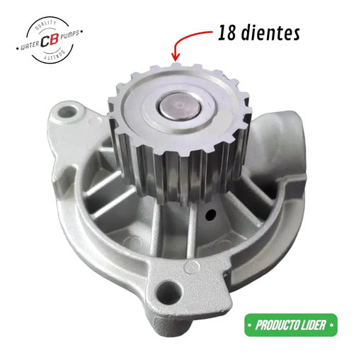 Bomba De Agua Vw Eurovan 2.5l 2.4l L5 1992-1996 (18 Dientes)