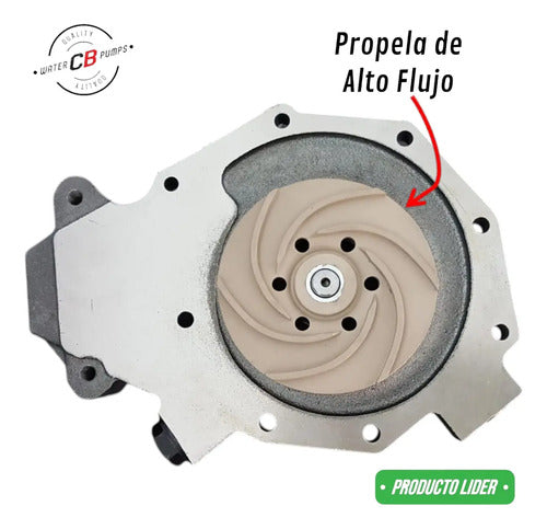 Bomba De Agua Para John Deere 4045 6068 4 Y 6 Cil Alto Flujo