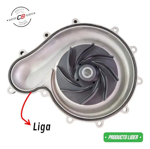 Bomba De Agua Foton Compatible Con Cummins Isg Isge Isg12