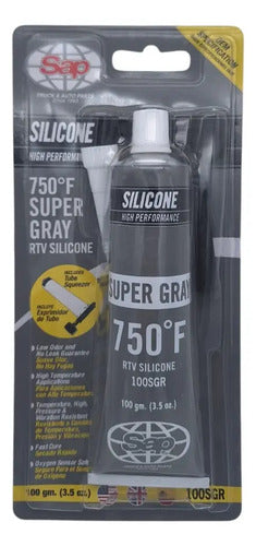 Silicon Automotriz Sap Gris Para Altas Temperaturas