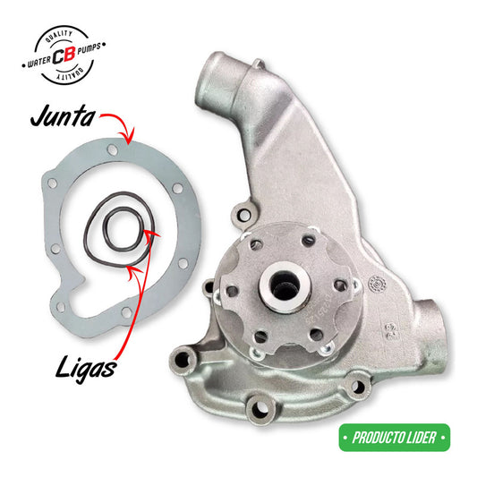 Bomba De Agua Mercedes Benz Diesel Om366 94-92 Cuello Corto