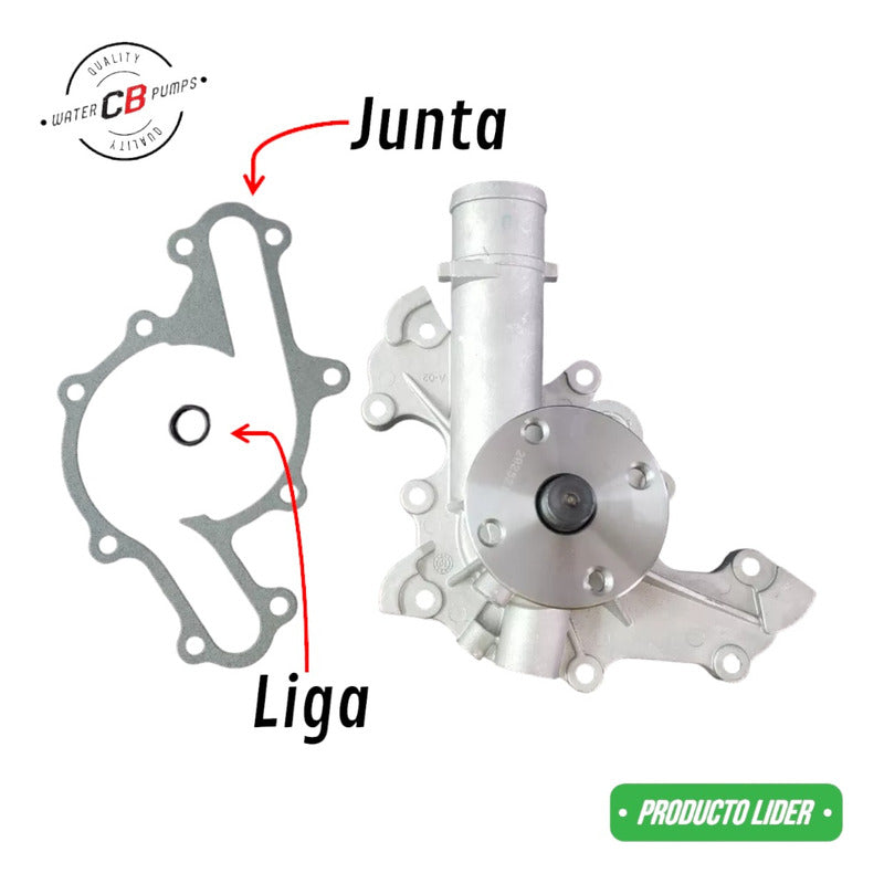 Bomba De Agua Thunderbird Mustang V6 3.8l  1991-1995