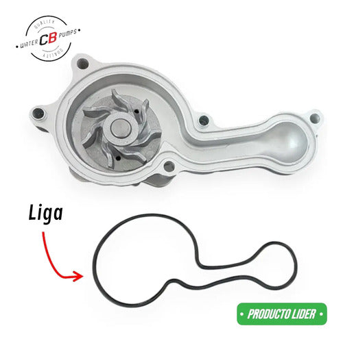 Bomba De Agua Honda Fit L4 1.5l 2006-2008 19200-pwa003