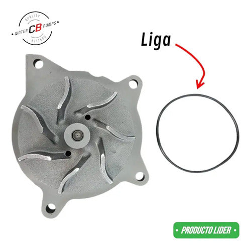 Bomba De Agua Compatible Con Cummins Isx Qsx Isx12 11.9l 12l