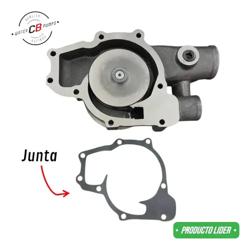 Bomba Agua Para Dina Perkins Fase Iv 354 L6 Turbo Con Polea
