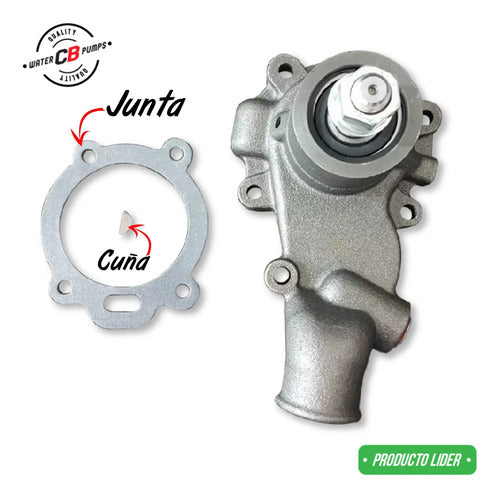 Bomba De Agua Para Dina / Perkins 212 236 248 L4 (sin Polea)