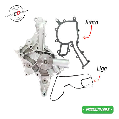 Bomba De Agua Mercedes Benz C280 C320 Clk320 E320 V6 2.8 3.2