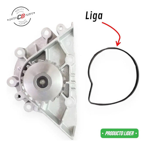 Bomba De Agua Peugeot 407 406 307  2.0l 2000-2008 1201-e1