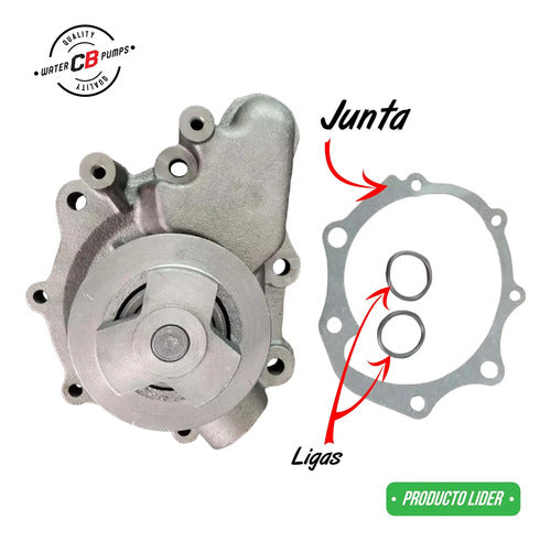 Bomba De Agua Ford Diesel 90-86 L6 7.8l 6.6l