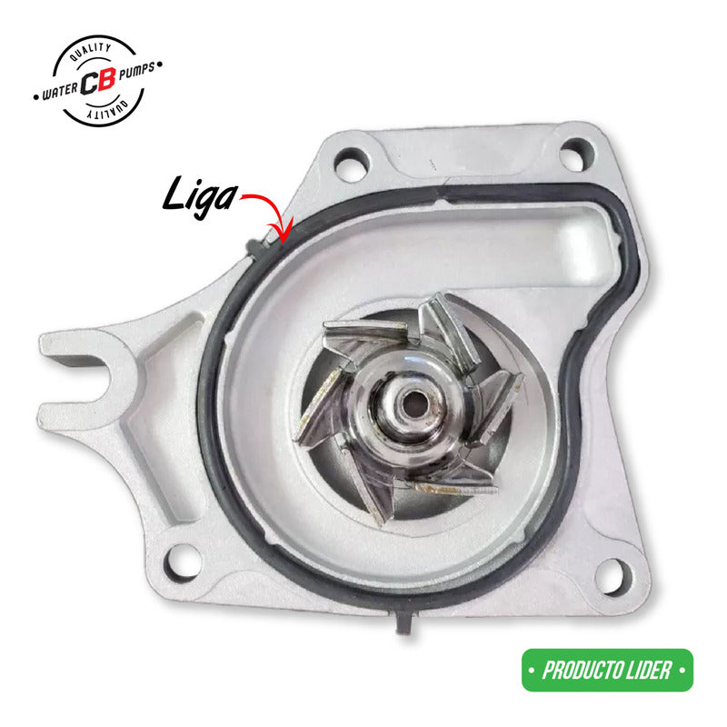 Water Pump Mazda 2 L4 1.5l 2011 2012 2013 2014 Zj01-15010