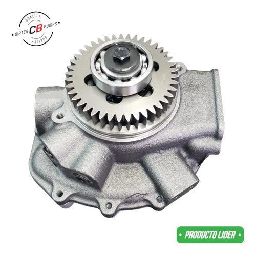 Bomba De Agua Para Caterpillar C12 (con Tapa De Aluminio)