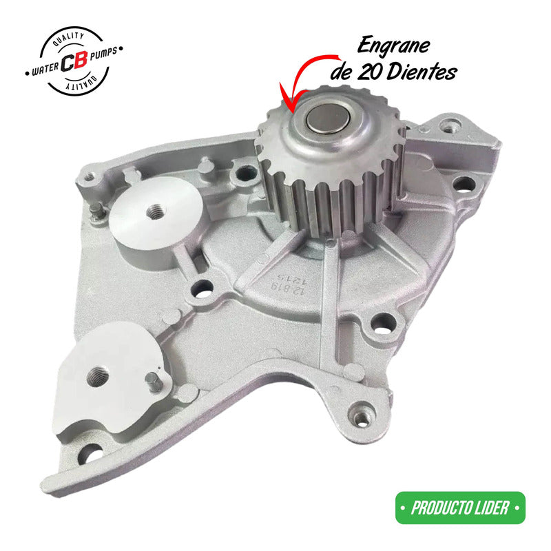 Water Pump for Mazda Yale B2200 Forklift 93-87 L4 2.2l