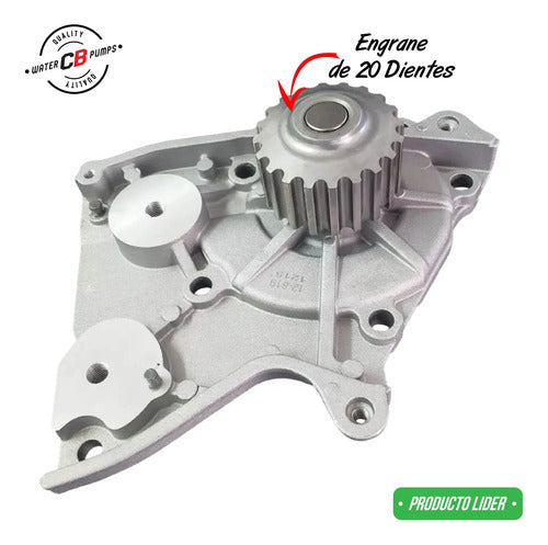 Bomba De Agua Para Montacarga Mazda Yale B2200 93-87 L4 2.2l