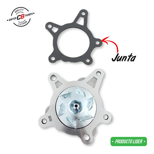 Bomba De Agua Dodge Attitude Hyundai Elantra Accent Kia Rio Forte 18-12 L4 1.6l