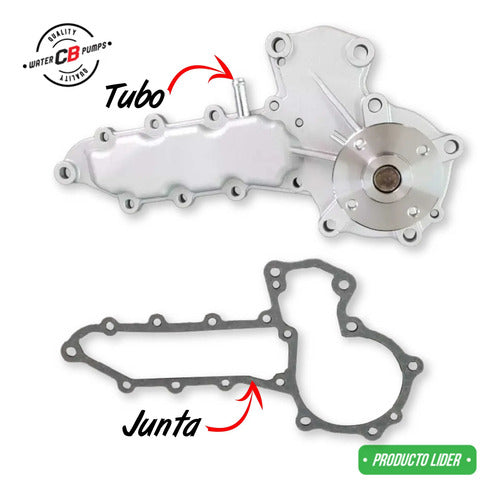 Bomba De Agua Carrier Thermo King Kubota V2003 C/tubo Larga