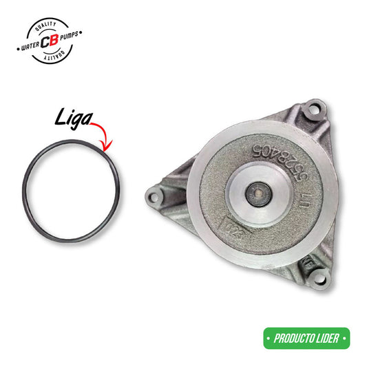 Bomba De Agua Para Paccar Cummins Isc Qsc 8.2 8.9 Polea 96mm