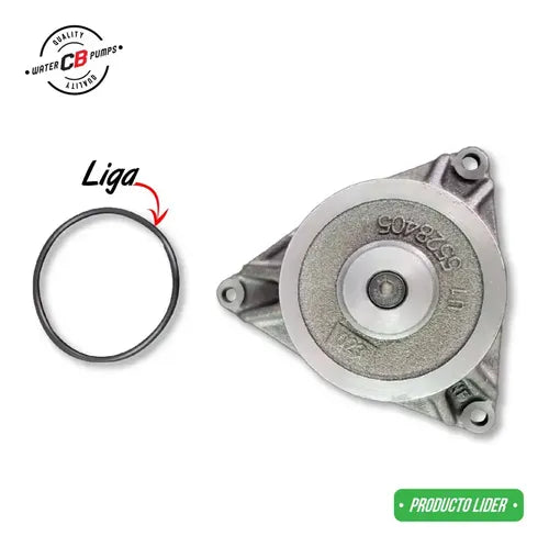 Bomba De Agua Para Paccar Cummins Isc Qsc 8.2 8.9 Polea 96mm