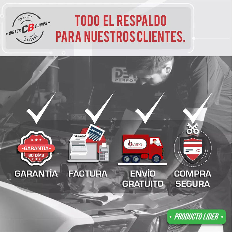 Bomba De Agua Honda Civic Cr-v 09-02 L4 2.0/2.4l