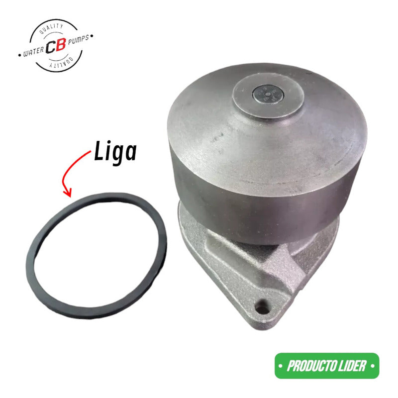 Bomba De Agua Cummins Isb 6.7 Paccar Px6 Polea 102mm 4955394